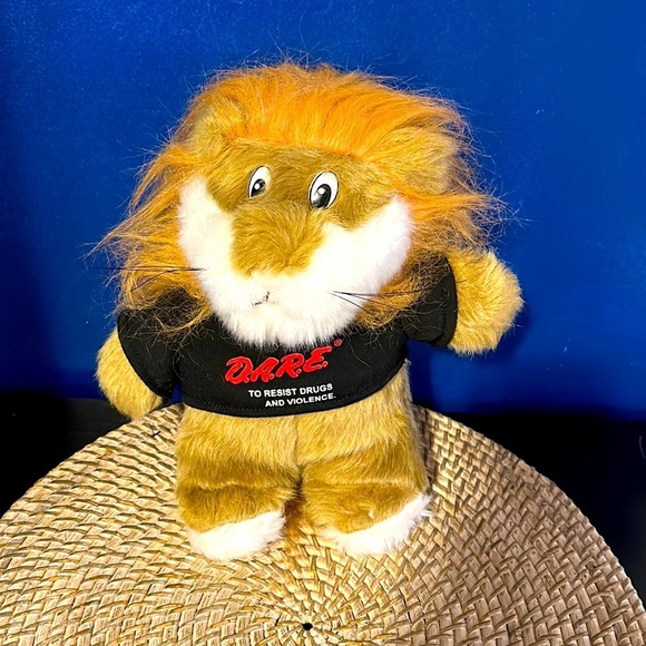 Other - Vintage Dare to Resist Drugs & Violence Lion Mascot Plush Stuffed Animal